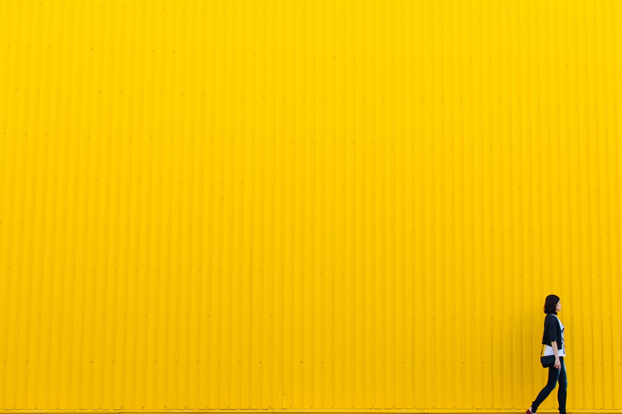 yellow, wall, girl, woman, hipster, person, walking, fashion, female, copy space, yellow wall, yellow, yellow, yellow, yellow, yellow, wall, wall, wall, girl, person, walking, fashion
